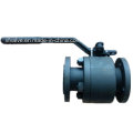 DIN Forged Steel Reduced Bore Flange Connection End Ball Valve